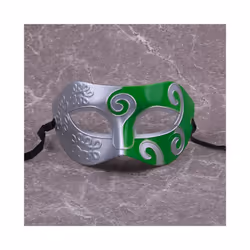 Women Girls Sexy Mask Gentleman Masquerade EyeMask Wedding Decoration - Gray