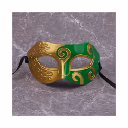 Women Girls Sexy Mask Gentleman Masquerade EyeMask Wedding Decoration - Blue