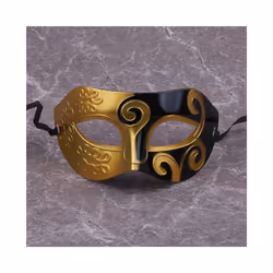 Women Girls Sexy Mask Gentleman Masquerade EyeMask Wedding Decoration - Chocolate