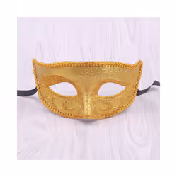 Women Girls Sexy Mask Gentleman Masquerade EyeMask Wedding Decoration - champagne
