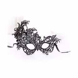 Lace Hollow Masquerade Face Mask Sexy Women Cosplay Prom Party Props Costume - e
