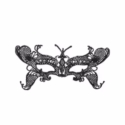 Lace Hollow Masquerade Face Mask Sexy Women Cosplay Prom Party Props Costume - h
