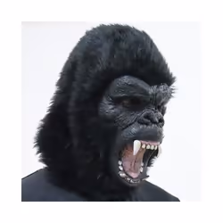 Rubber Duck Halloween Costume Cosplay Animal Latex Full Face Funny Masquerade - Gorilla mask