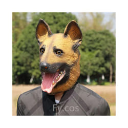 Gorilla Mask Novelty Monkey Orangutan Costume Cosplay Latex Animal Funny - Dog mask