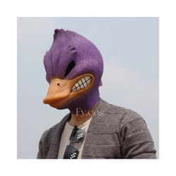 Gorilla Mask Novelty Monkey Orangutan Costume Cosplay Latex Animal Funny - Duck mask B