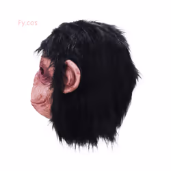 Gorilla Mask Novelty Monkey Orangutan Costume Cosplay Latex Animal Funny - Donkey mask