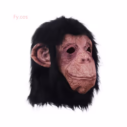 Gorilla Mask Novelty Monkey Orangutan Costume Cosplay Latex Animal Funny - Donkey mask