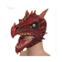 Gorilla Mask Novelty Monkey Orangutan Costume Cosplay Latex Animal Funny - Dinosaur mask A