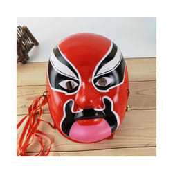 Chinese Style Painted Peking Opera Facial Mask Peking Opera Facial Mask - Uncle Ying Kao