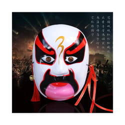 Chinese Style Painted Peking Opera Facial Mask Peking Opera Facial Mask - High Hong Kong
