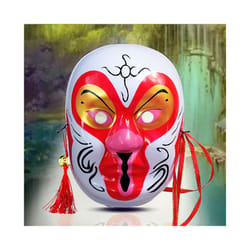 Chinese Style Painted Peking Opera Facial Mask Peking Opera Facial Mask - Monkey King