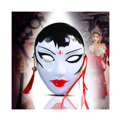 Chinese Style Painted Peking Opera Facial Mask Peking Opera Facial Mask - Small female role in