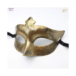 1 Piece Masquerade Tiara Halloween Sexy Eye Mask for Women Men Fancy Dress - 1pc as picture