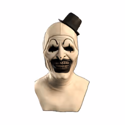 Terrifier Art The Clown Horror Mask Cosplay Funny Evil Joker Hat Latex - hat joker mask