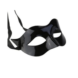 Sexy Rabbit Ears Mask Bar Masquerade Bunny Girl Ear Mask Anime Mask Kids - Short Black