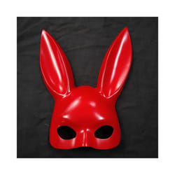 Sexy Rabbit Ears Mask Bar Masquerade Bunny Girl Ear Mask Anime Mask Kids - Red