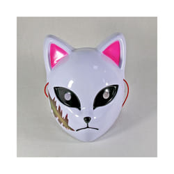 Anime Demon Slayer Kimetsu No Yaiba Tanjirou Sabito Makomo Cosplay Masks - Red
