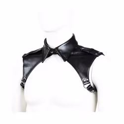 Latex Unisex Hood Mask Sexy PU Leather Masks Men Women Cosplay Flirting - 3