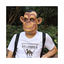 Monkey Mask Halloween Woman Costume Carnival Cosplay Donkey Horse Animal - Monkey mask B