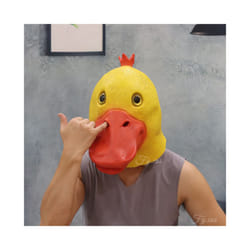 Monkey Mask Halloween Woman Costume Carnival Cosplay Donkey Horse Animal - Duck mask