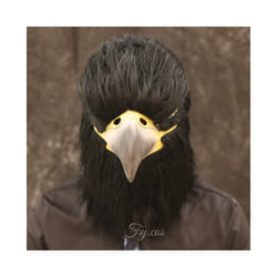 Monkey Mask Halloween Woman Costume Carnival Cosplay Donkey Horse Animal - Eagle mask B