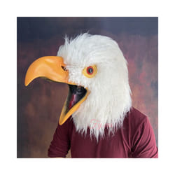 Monkey Mask Halloween Woman Costume Carnival Cosplay Donkey Horse Animal - Eagle mask C