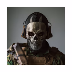 MWII Skull Mask/helmet skull Mask,call Of Duty Mask,ghost Face COD Masks - C
