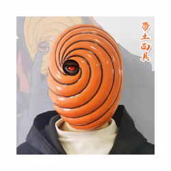 Japan Anime Cartoons Mask Tobi Obito kakaxi Akatsuki Ninja Madara Uchiha - adult 24x17cm