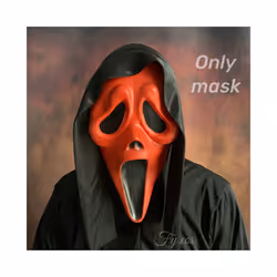 Scream Ghostface Mask Scary Original Demon Mascara Cosplay Horror Movie - Only mask 04