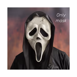 Scream Ghostface Mask Scary Original Demon Mascara Cosplay Horror Movie - Only mask 05