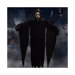 Scream Ghostface Mask Scary Original Demon Mascara Cosplay Horror Movie - Complete set 5