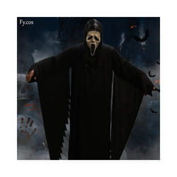 Scream Ghostface Mask Scary Original Demon Mascara Cosplay Horror Movie - Complete set 3