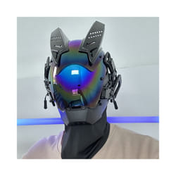 Personalized Mask Cool Play Mechanical Science Fiction Equipment Cyberpunk - Cyber01