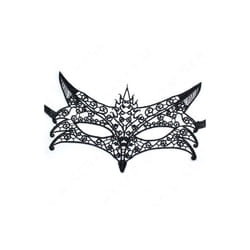 Unisex Japanese Anime Dragon God Skeleton Half Face Mask Cosplay Animal - LACE FOx