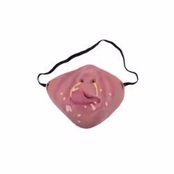 Funny Latex Half Face Clown Mask Cosplay Humorous Elastic Band Horrible - style 3