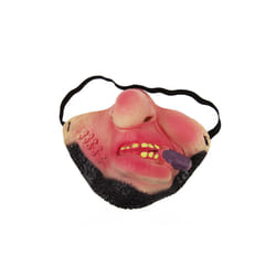 Funny Latex Half Face Clown Mask Cosplay Humorous Elastic Band Horrible - style 6