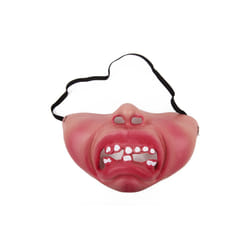 Funny Latex Half Face Clown Mask Cosplay Humorous Elastic Band Horrible - style 5