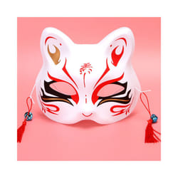 Anime Foxes Mask Japanese Cosplay Rave Hand-Painted Anime Demon Slayer - Foxes Mask 24