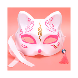 Anime Foxes Mask Japanese Cosplay Rave Hand-Painted Anime Demon Slayer - Foxes Mask 5