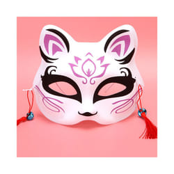 Anime Foxes Mask Japanese Cosplay Rave Hand-Painted Anime Demon Slayer - Foxes Mask 3