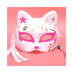 Anime Foxes Mask Japanese Cosplay Rave Hand-Painted Anime Demon Slayer - Foxes Mask 6