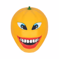 Pineapple Mask Novelty Halloween Cosplay Fruit Latex Mascara Full Face - Orange mask B
