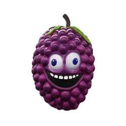 Pineapple Mask Novelty Halloween Cosplay Fruit Latex Mascara Full Face - Raisin mask