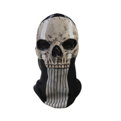 Game Skull Ghost Mask Cosplay Costumes Props Tactics Facial Makeup Halloween - C Latex