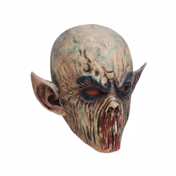 Halloween Mask Full Face Realistic Latex Mascara Scary Devil Enhances - Alien Mask B