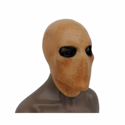 Horror Smile No Face Man Latex Mascara Full Head Terror Faceless Disguise - No Face Man Mask