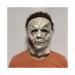 Michael Myers Figurine Mask for Men Latex Mascara Horror Disguise Man - Myers Mask 06