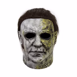Michael Myers Figurine Mask for Men Latex Mascara Horror Disguise Man - Myers Mask 02