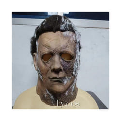 Michael Myers Figurine Mask for Men Latex Mascara Horror Disguise Man - New Myers Mask B