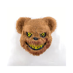Light Up Scary Mask Halloween LED Luminous Horror Killer Bunny Mask Party - no luminous